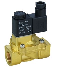 2 Way Low Power Diaphragm Solenoid Valve , 1 Inch Water Solenoid Valve