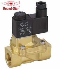 2 Way Low Power Diaphragm Solenoid Valve , 1 Inch Water Solenoid Valve