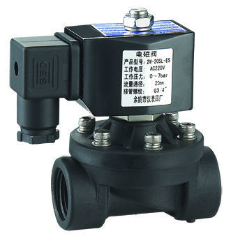 2WSL Plastic Water Solenoid Valve 12V 24V 220V Normally Closed