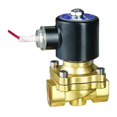 Stainless Steel Solenoid Valve DN65MM DN80MM 3INCH Thread Type with Diaphragm Structure