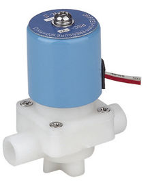 Mini válvula obturada auto del RO, válvula electromagnética del agua plástica de actuación directa