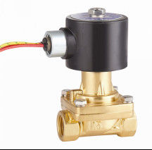 Válvula electromagnética del vapor de cobre amarillo